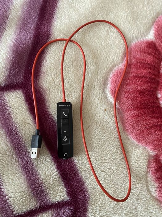 Adaptor ptr Casti Plantronics usb to audio jack modele c5200, c8225