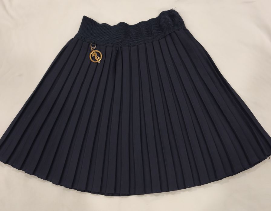 Школьная юбка синяя
