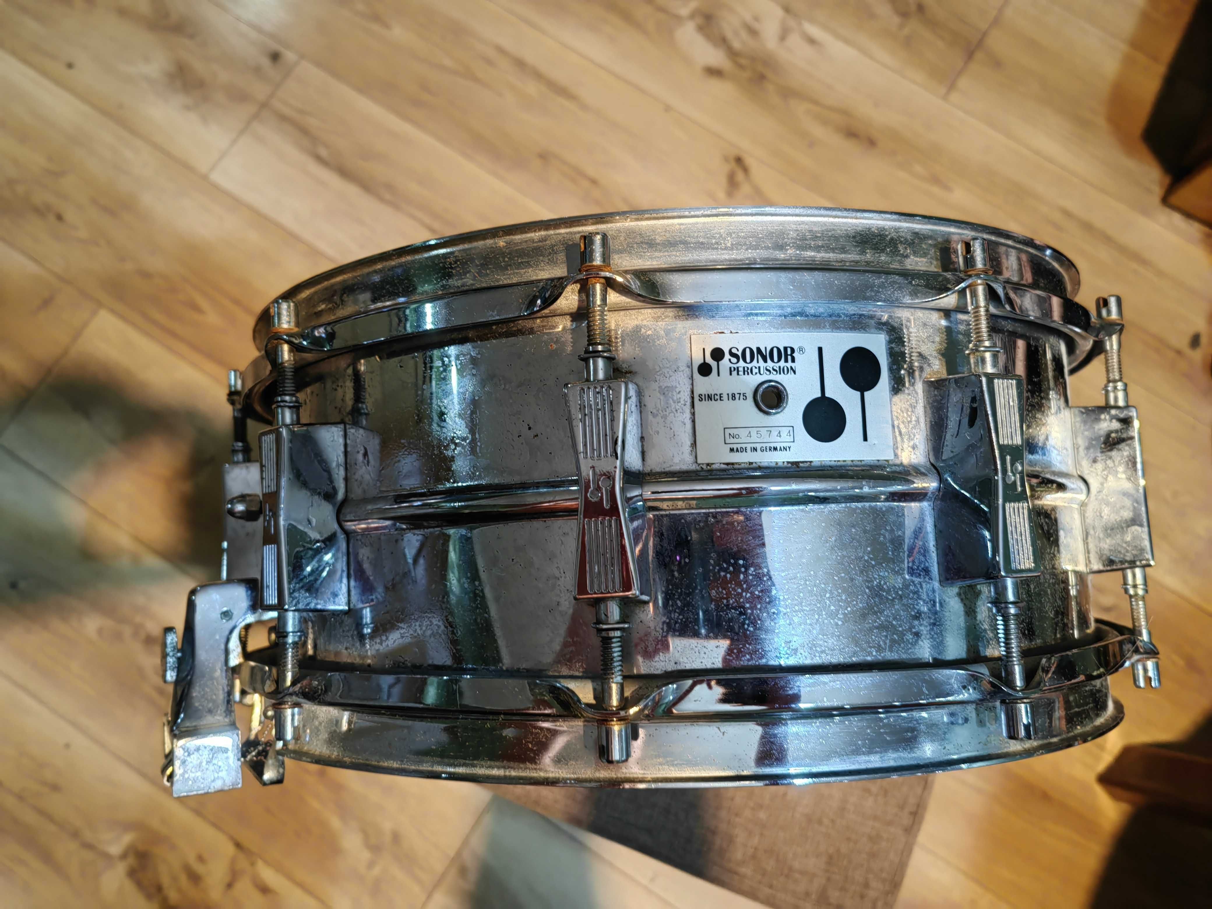 SONOR Snare Badge  /original toba  / Phonic Series Snare Drum 14"×6.5"