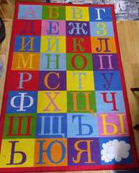 Сливенски детски килим "Азбука" със забележки
