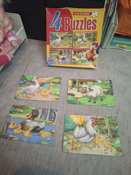 Puzzle cu animale