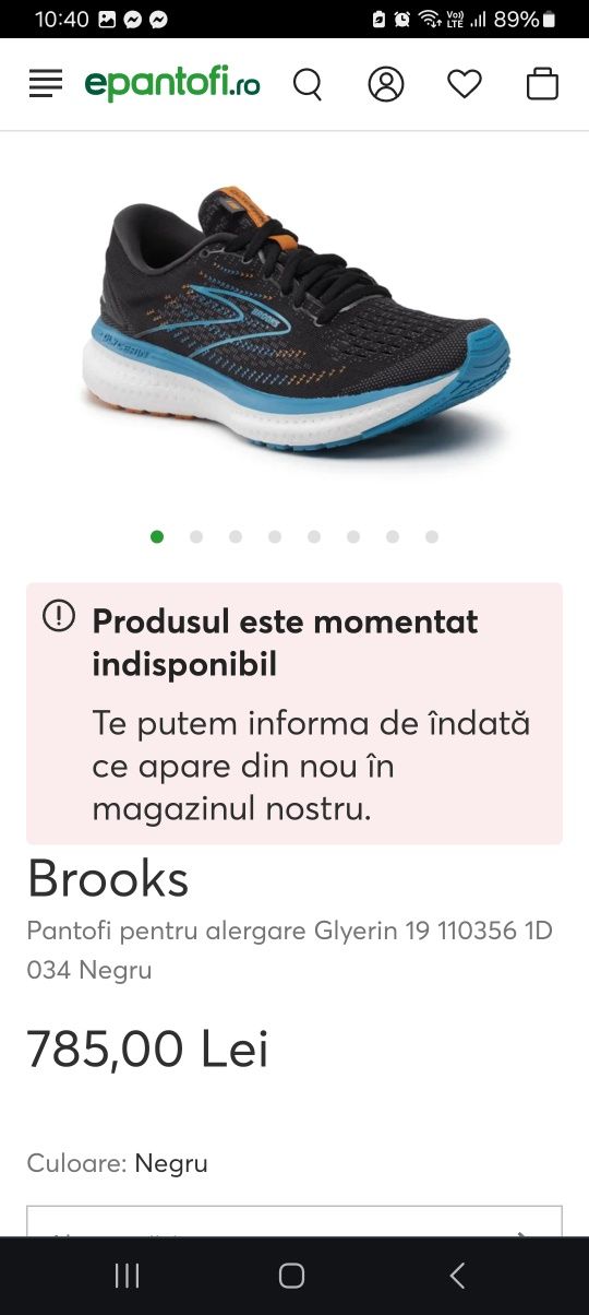 Adidasi Brooks Nr.44