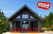 Case moderne pe structura metalica, cabane tip a frame la cheie