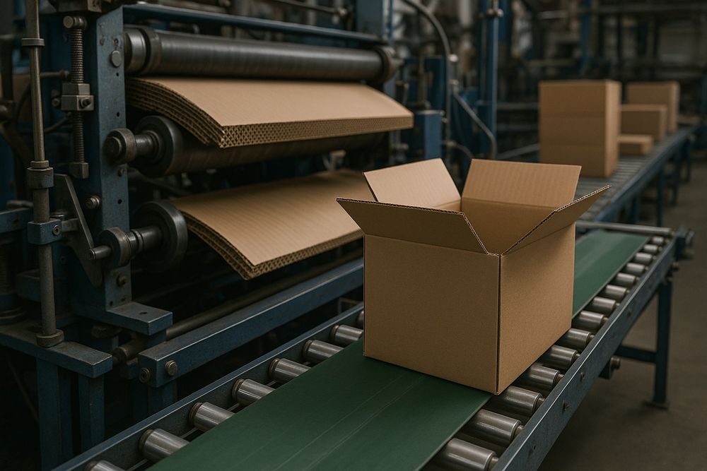 Xar xil turdagi gofra karobka. Ishlab chiqaramiz