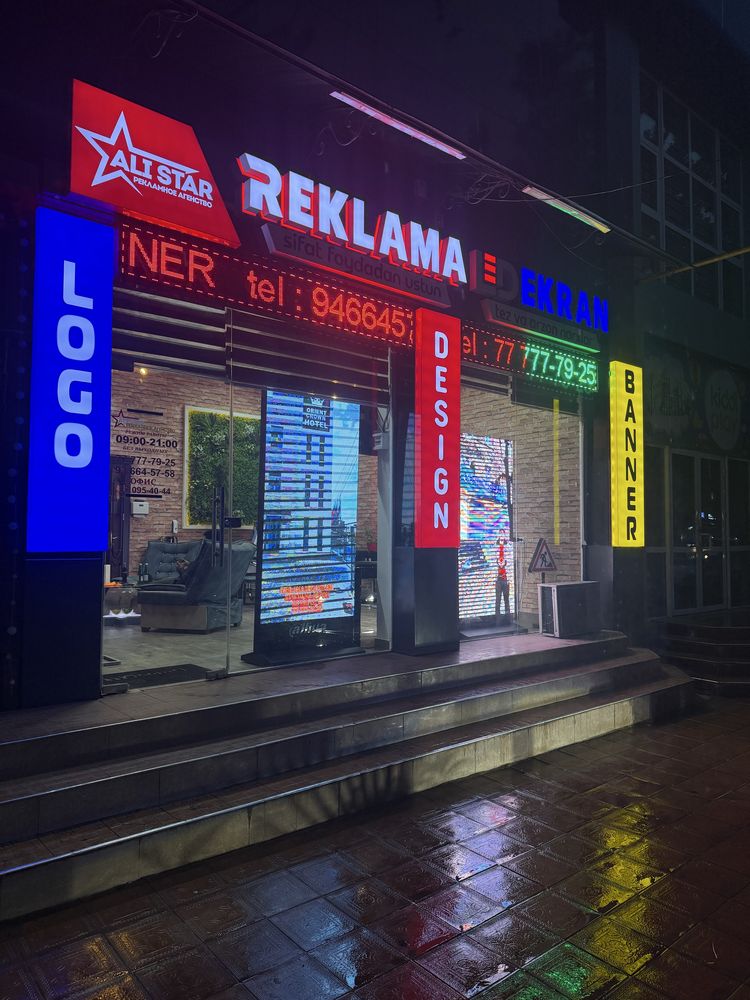 Reklama xizmatlari arzon va sifatli