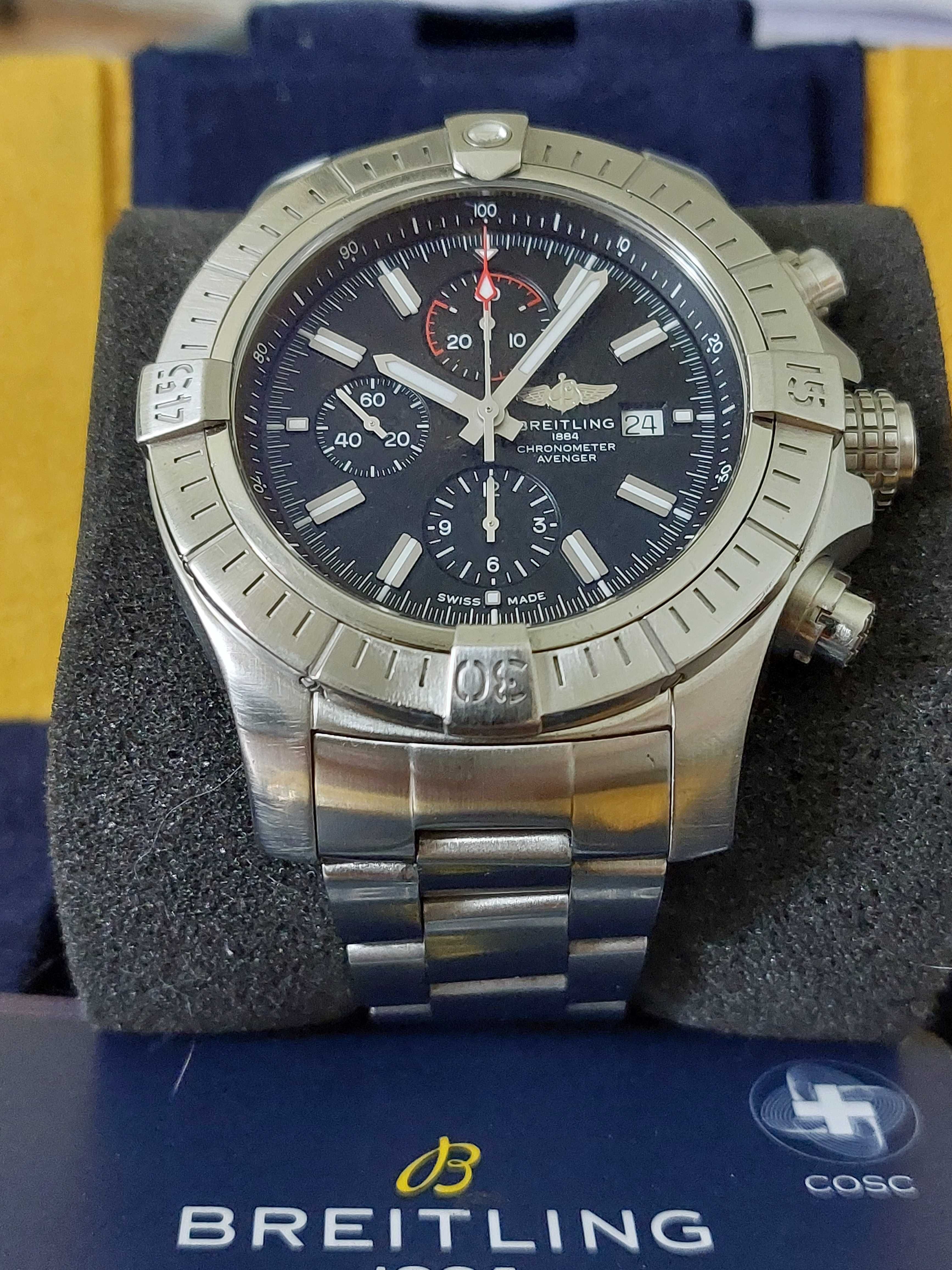 BREITLING Super Avenger Chronograph 48 Automatic Diver A13375