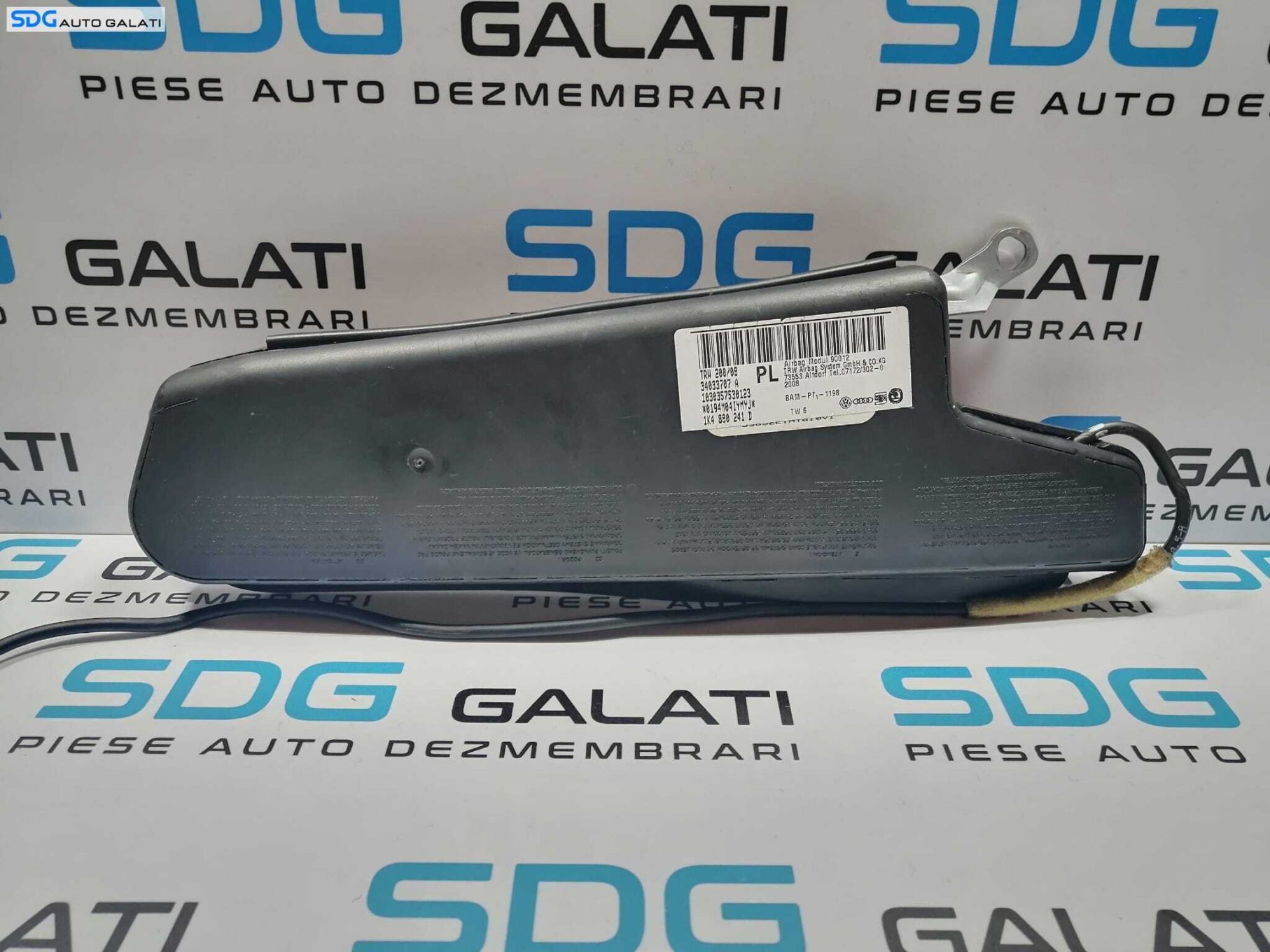 Set Airbag - uri din Scaune Fata Stanga Dreapta Volkswagen Golf 5 2004 - 2008 Cod 1K4880242D 1K4880241D