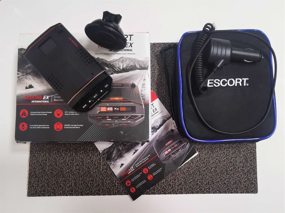 Urgent Escort RedLine Ex INTL Detector de radar portabil GPS Module