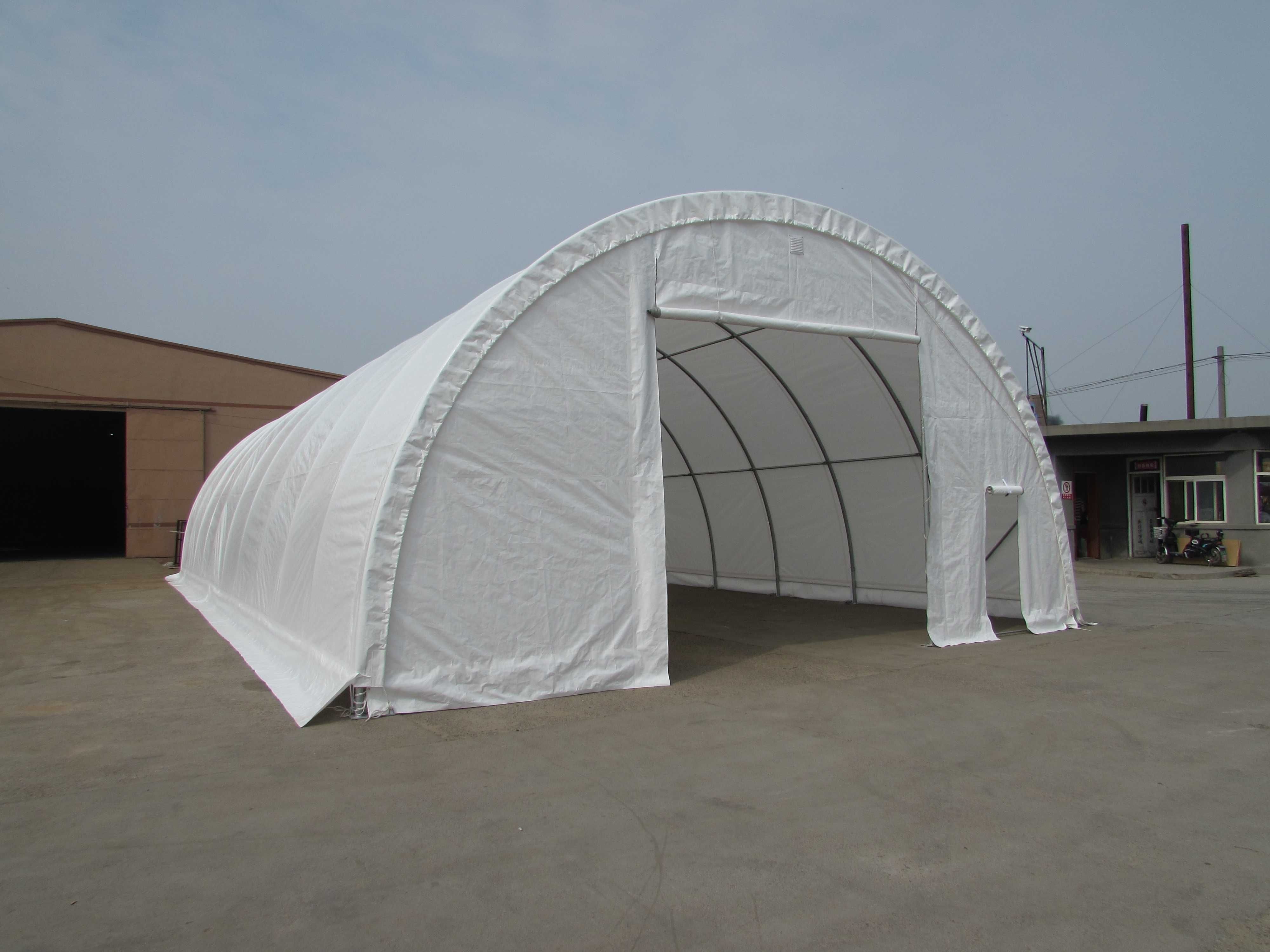9x12m Corturi Industriale Cort/ Halā Semirotunda Depozitare GM