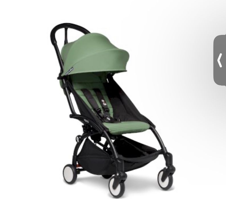 Carucior 2 in 1 Babyzen Yoyo 2, cadru negru stare Foarte Buna