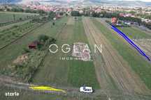 Teren extravilan 1494 mp cu vedere la munti, Orlat