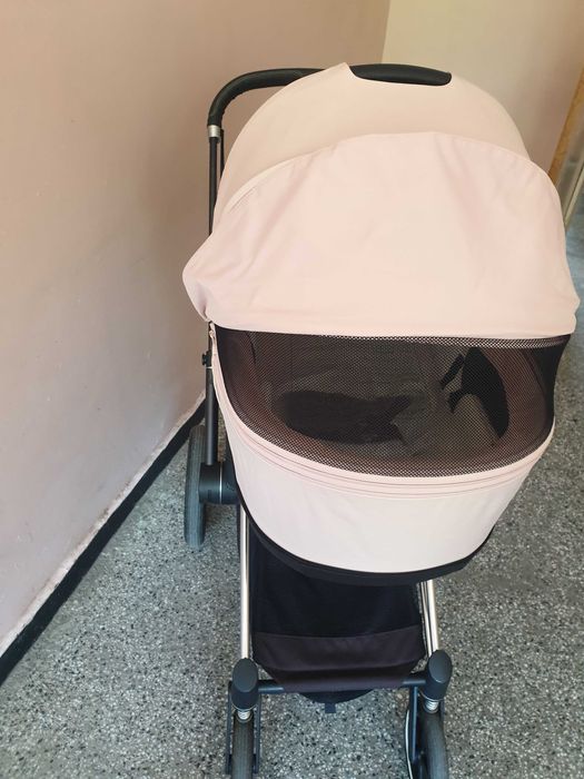Кош за новородено Cybex Piram 4 Lux Pink