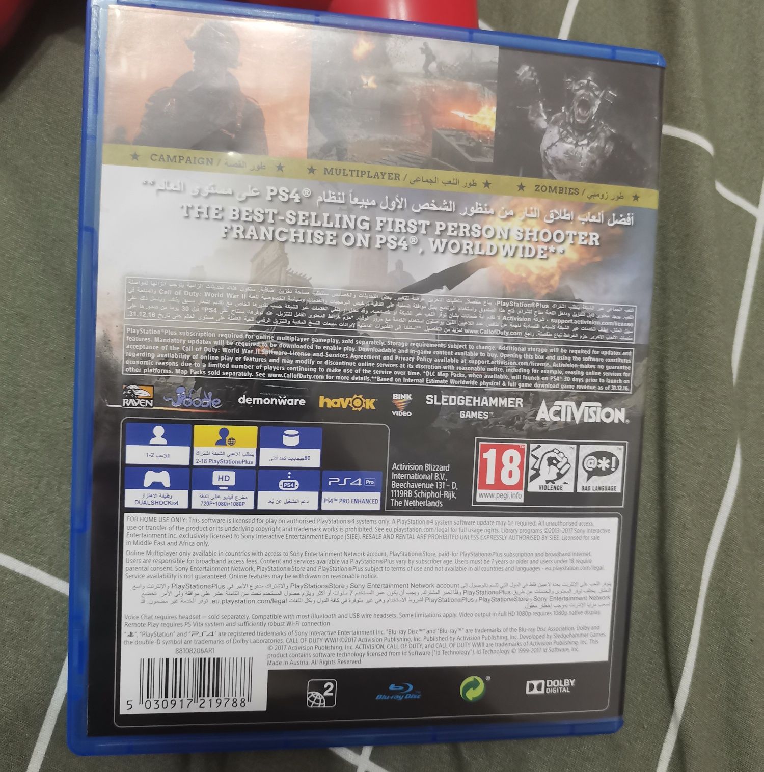 PS4 Call Of Duty: WW2