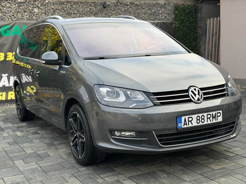 Sharan 4x4 2l diesel 229K KM Carlig tractare 7 locuri Recent Inscris