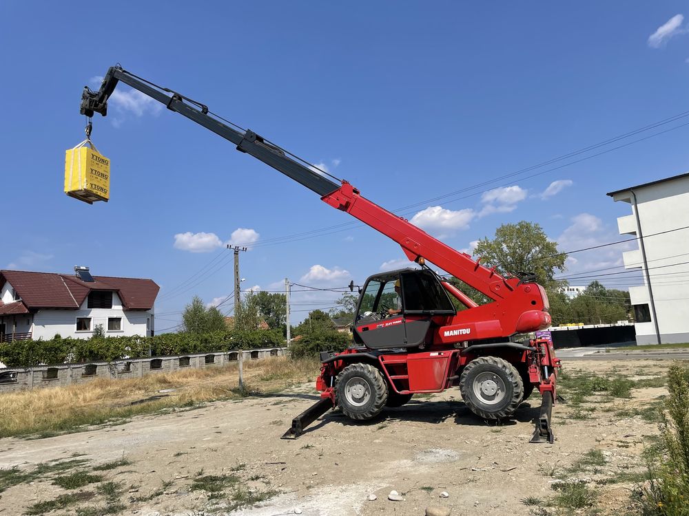 Macara telescopica rotativa Manitou