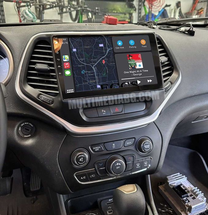 Jeep Cherokee 2015-2018 Мултимедия Навигация Android