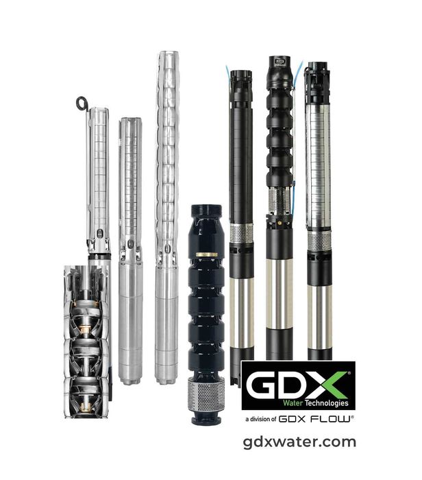 Pompa Submersibila industriala GDX GKP 660-08, 15 kW - 8 ROTORI