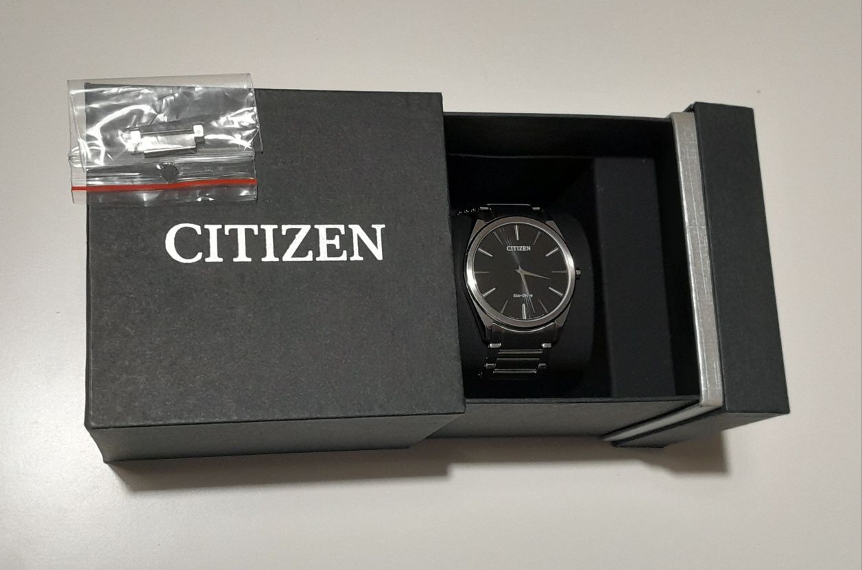 Citizen Stiletto Eco Drive Solar Mens Watch Sapphire