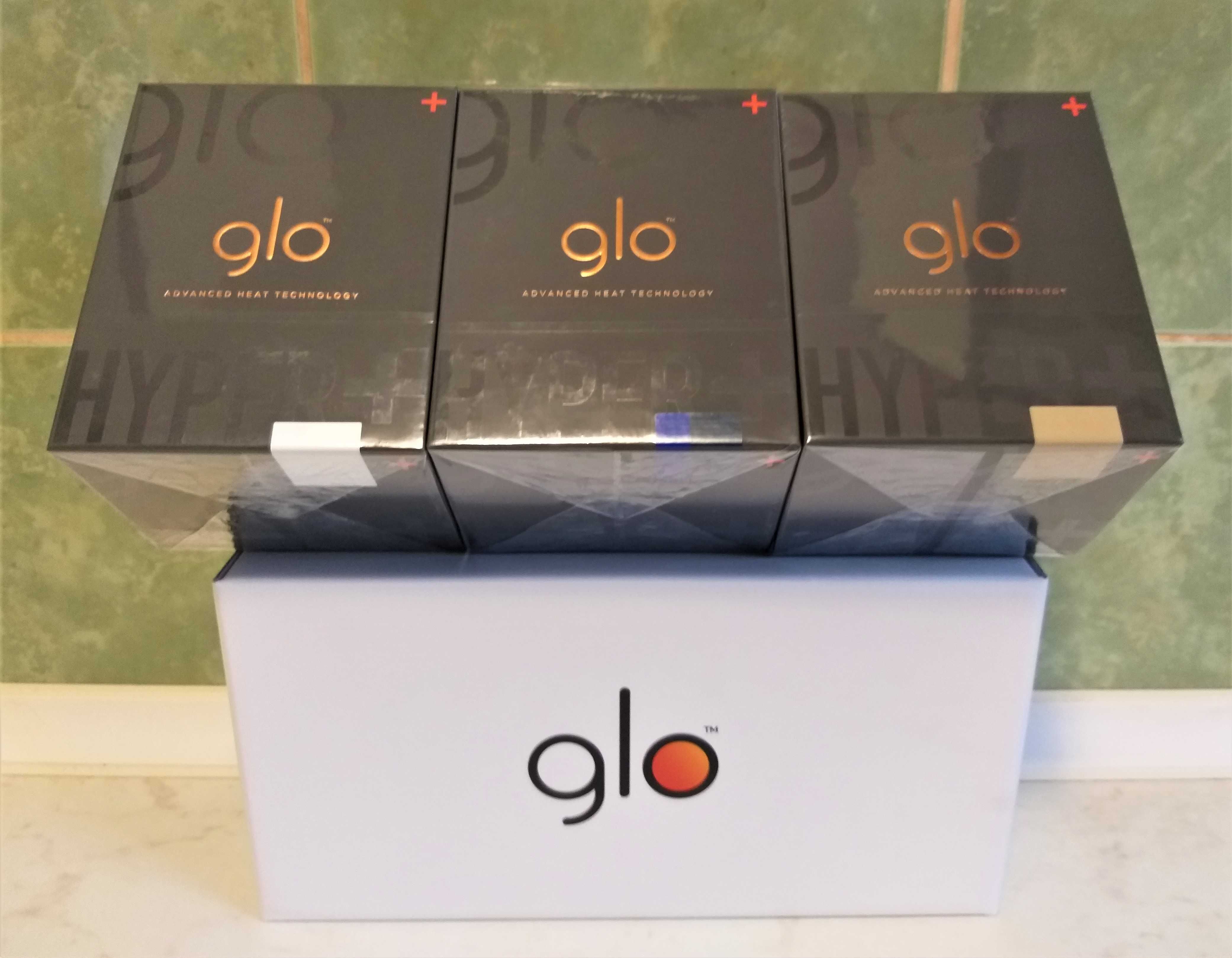 Dispozitiv Starter kit Glo Hyper+ alb / albastru (nou-sigilat)