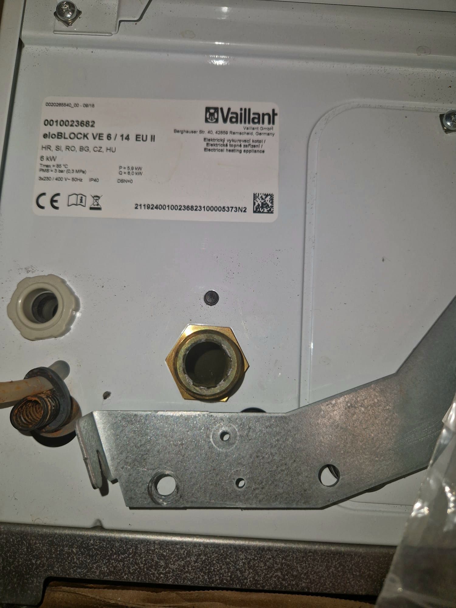 Centrala termica pe curent Vaillant 6 kw