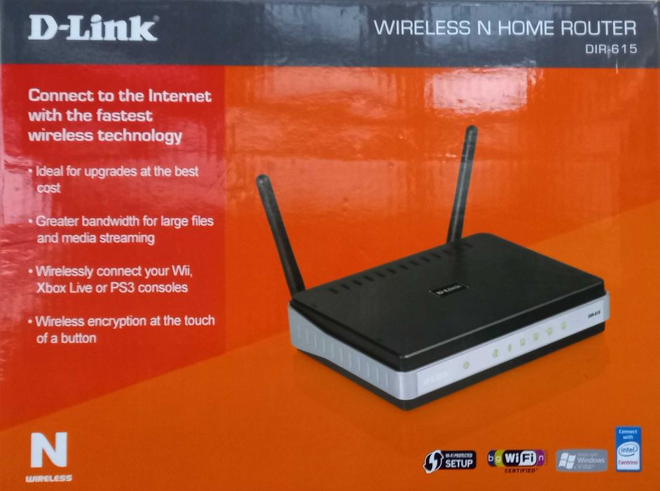 D-link Wireless N 300 Router DIR-615