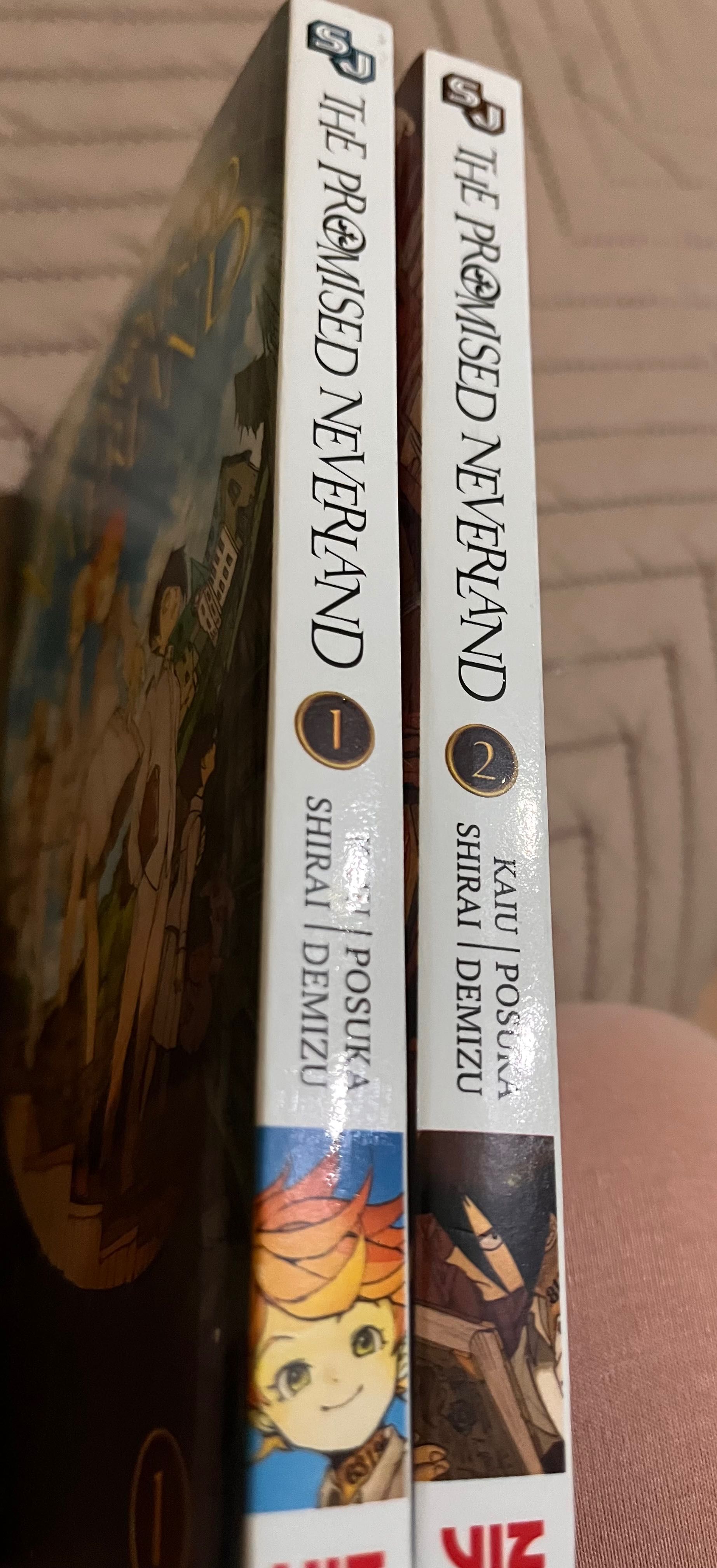 Манга “The Promised Neverland” vol. 1 & 2, нови.