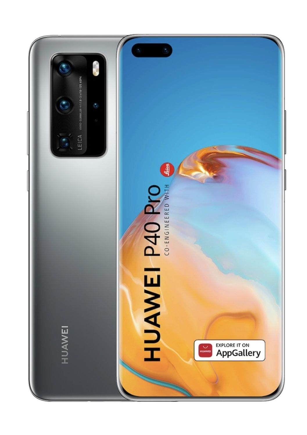 Huawei P40 Pro, Dual SIM, 256GB, 8GB RAM, 5G, Silver Frost
