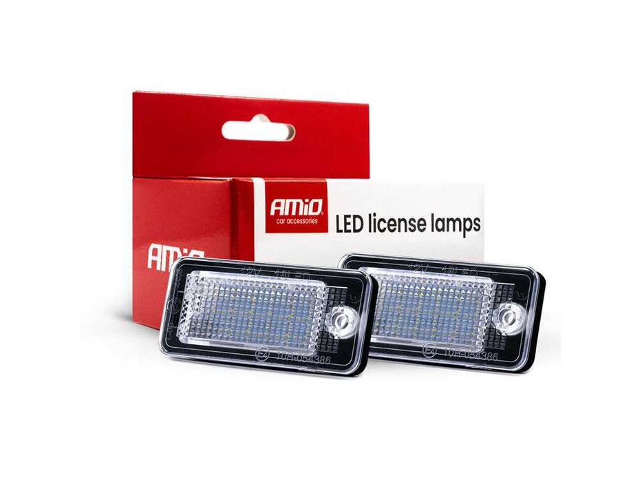 LED CANBUS Плафони за рег. номер AMIO Полски Audi A5 B8 2007-2017