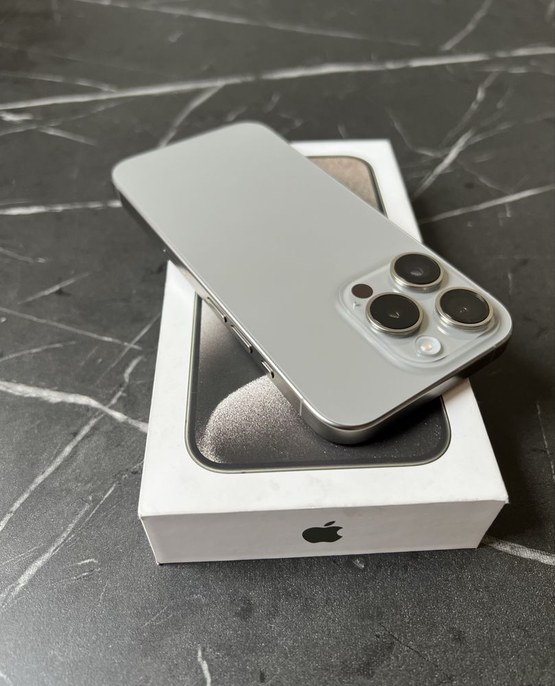 IPhone 15 Pro 128GB Natural Titanium 91% Батерия ГАРАНЦИЯ