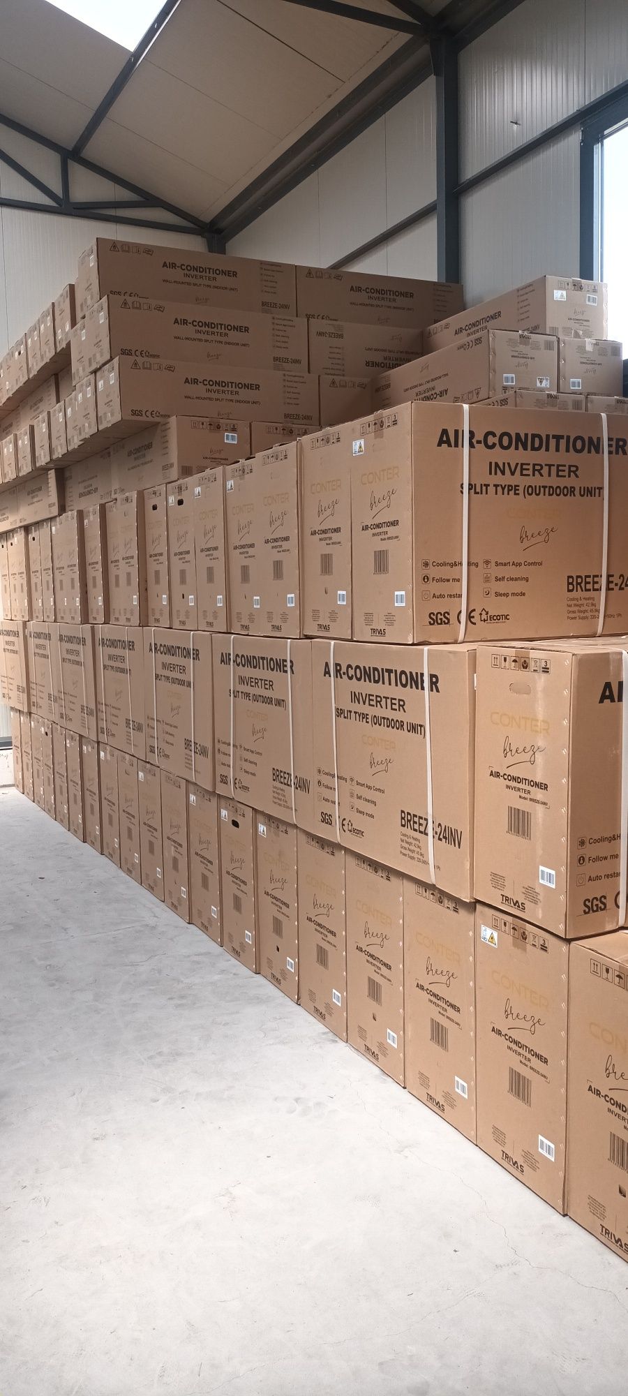 Aer conditionat CONTER BREEZE 12000 BTU control WiFi + Inverter