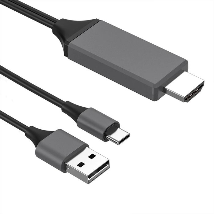 Cablu HDMI Usb Type C / Usb + Lightening
