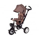 Tricicleta cu sezut reversibil Dotty Brown Lichidare de stoc