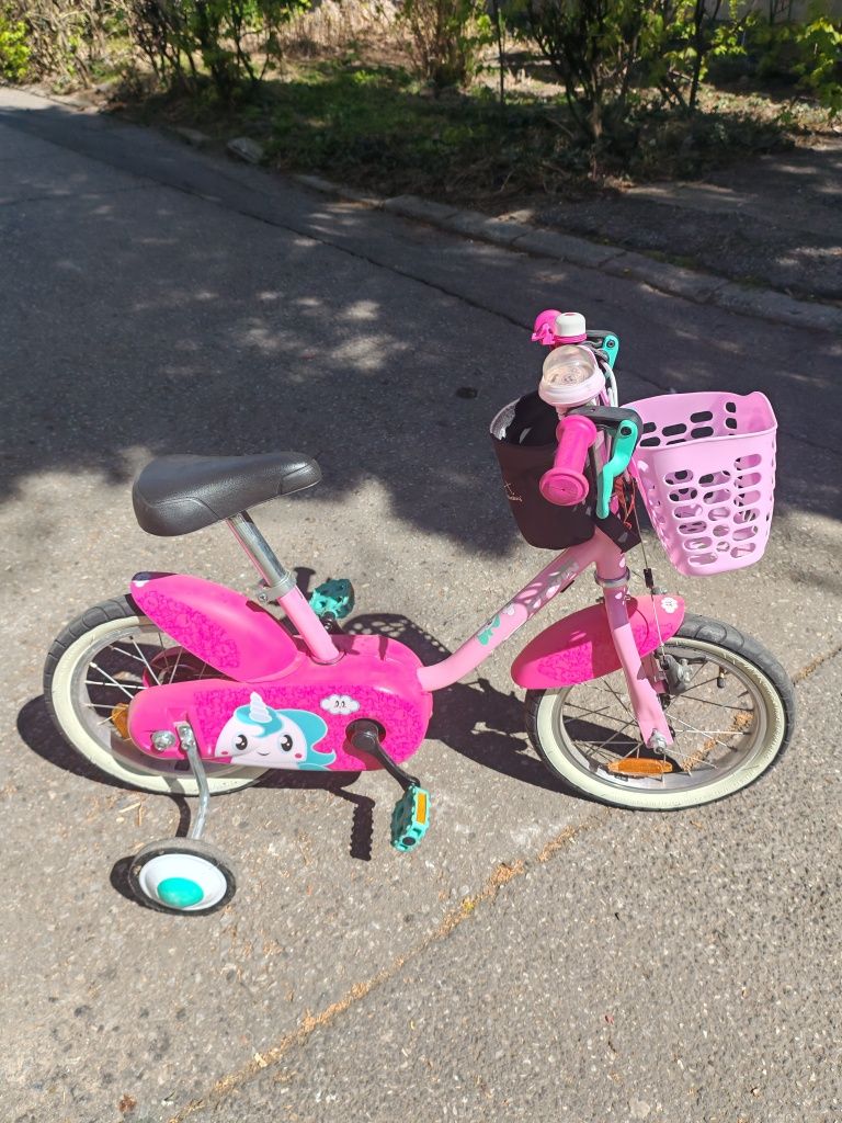 Bicicleta B'Twin 14" Bike 3-5 ani UNICORN