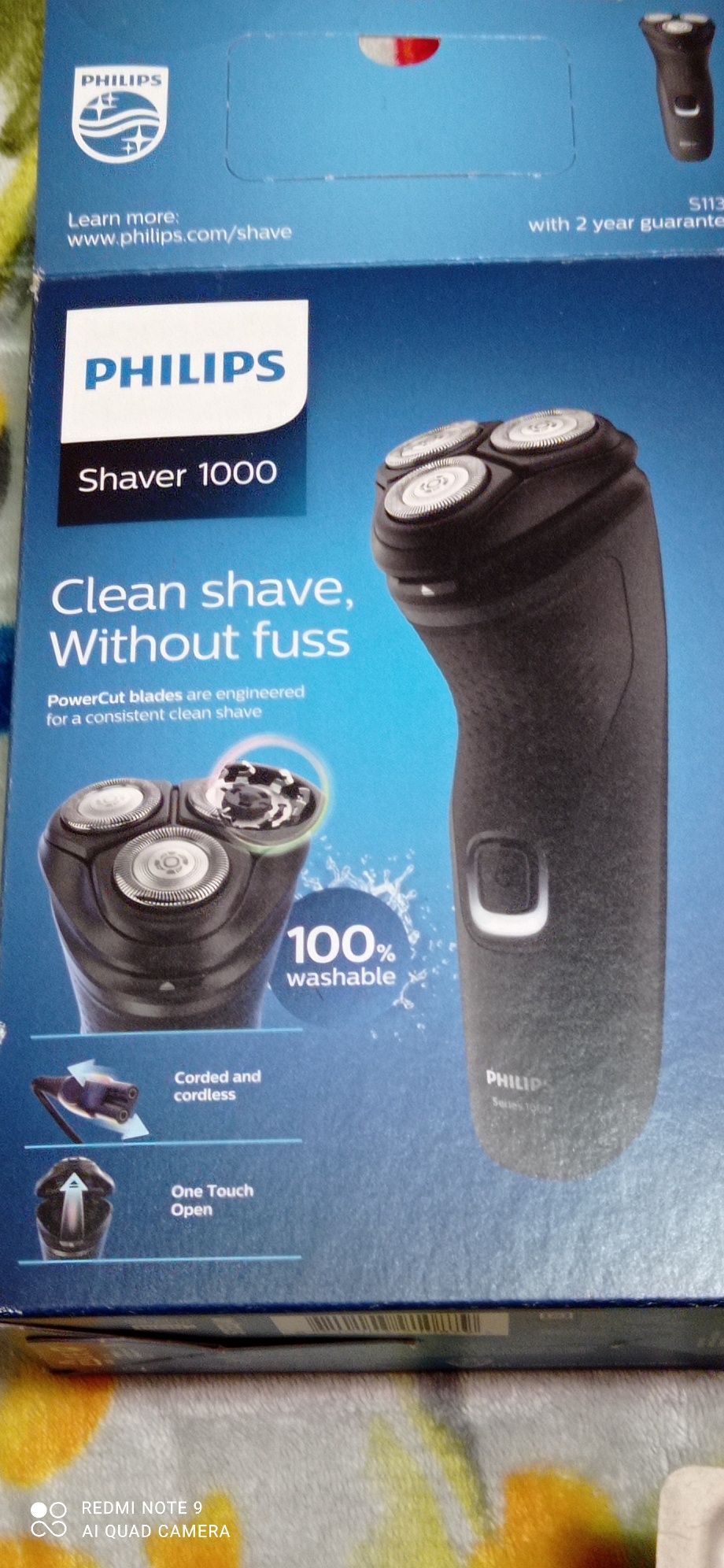 Philips shaver 1000