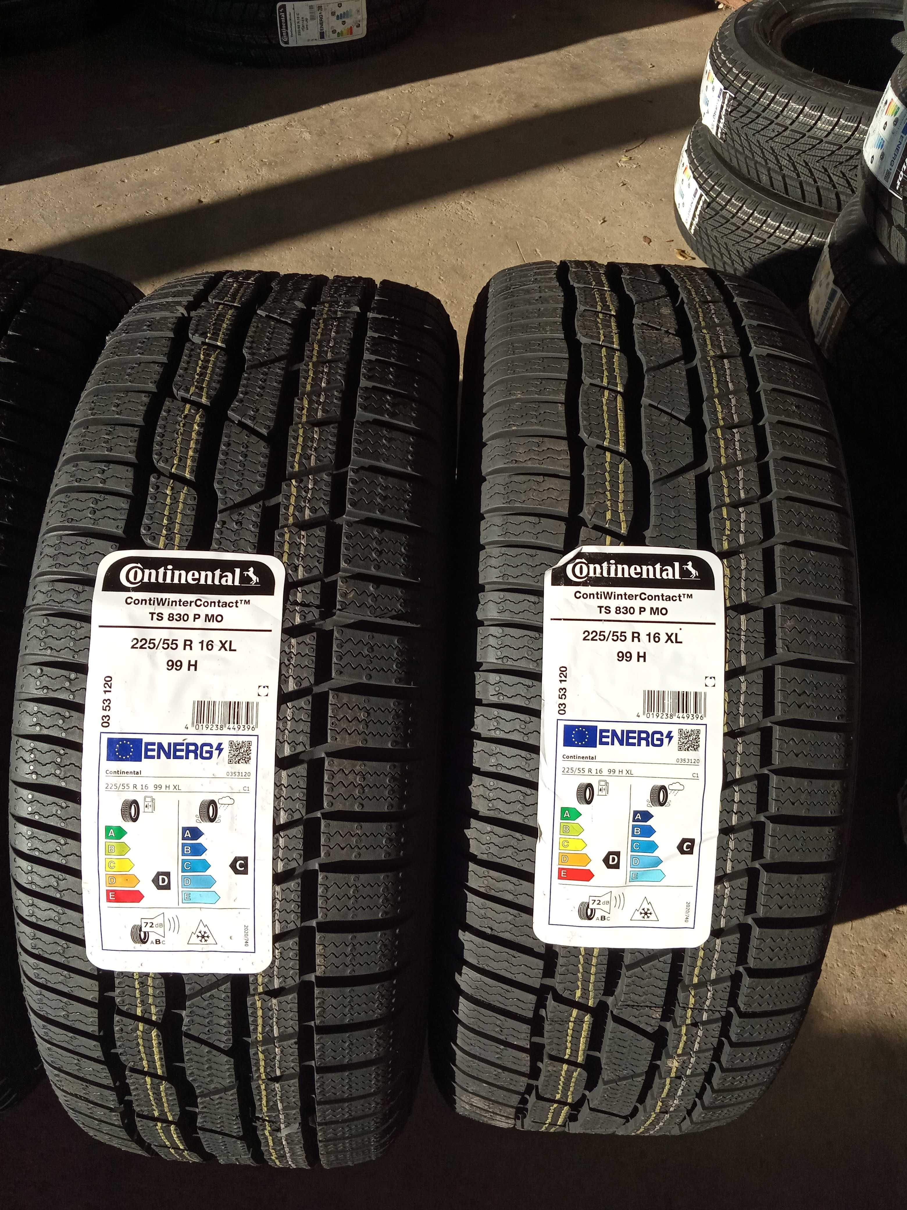 4 Нови зимни гуми 225/55R16 Continental WC TS830P MO XL 99H DOT2624