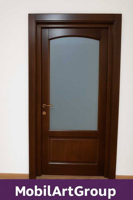 Uși de interior din lemn masiv de tei – producător local Târgu Neamț