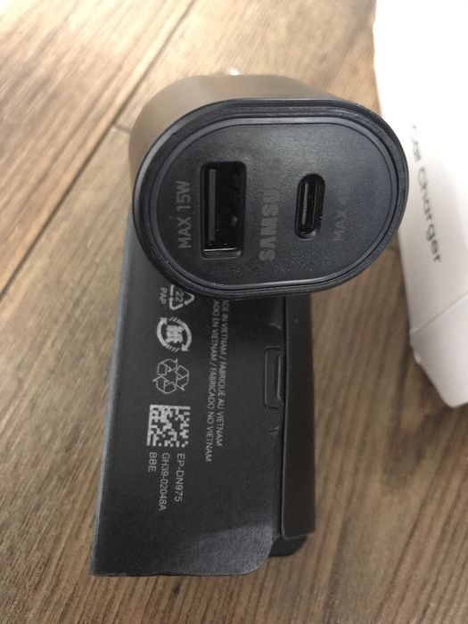 Incarcator auto + cablu samsung 45w