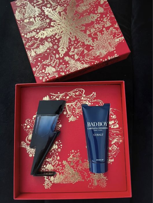 Vand Carolina Herrera Bad Boy Cobalt Gift Set