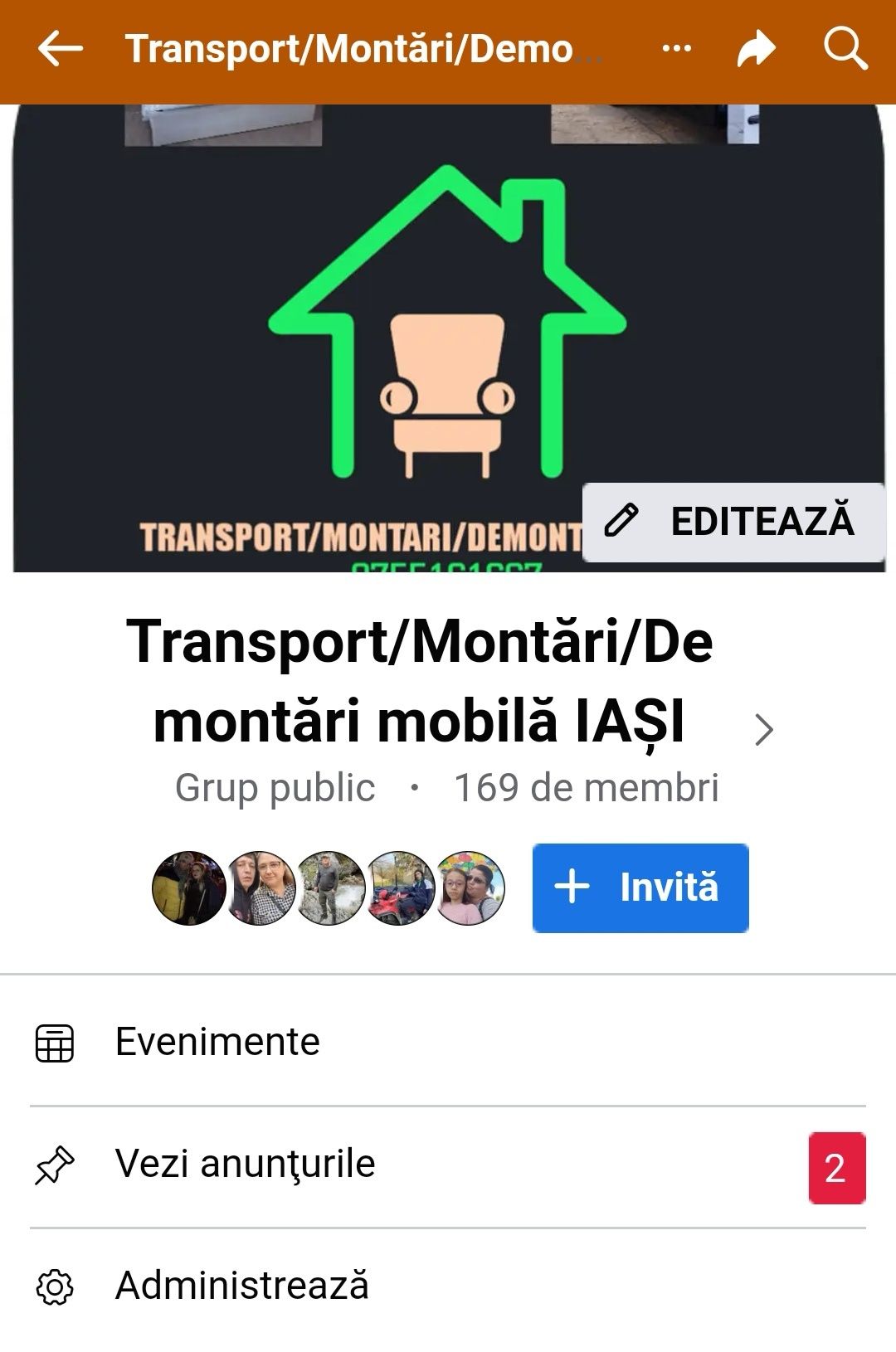 Montari /Demontări /Transport mobila IASI