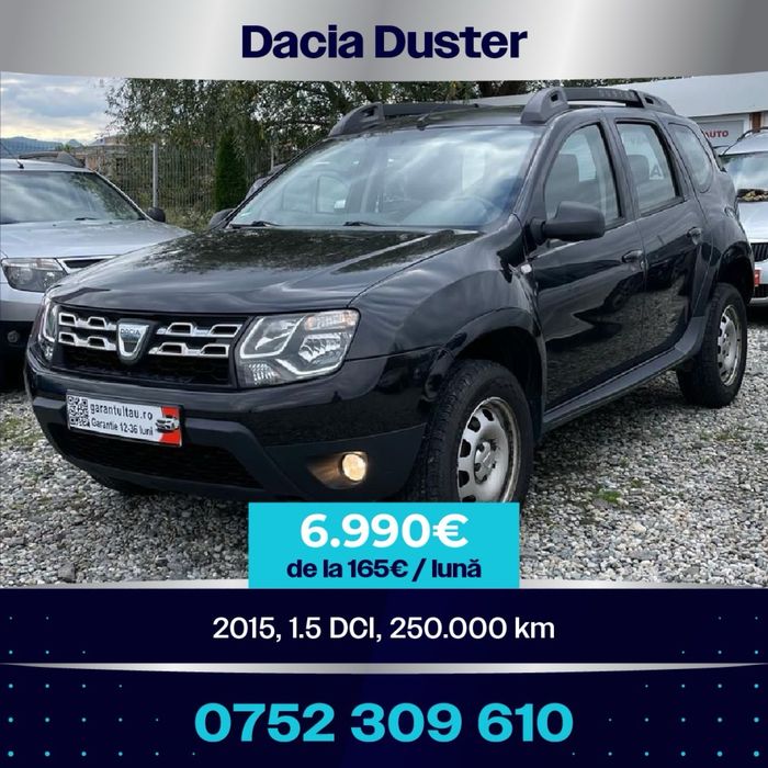 Dacia Duster 1.5dci facelift Navi 2wd Garantie Rate