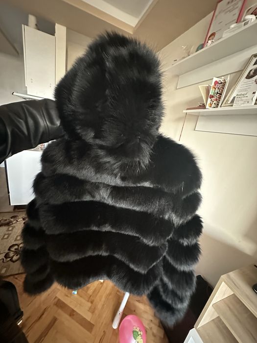 Палто с едтествен косъм