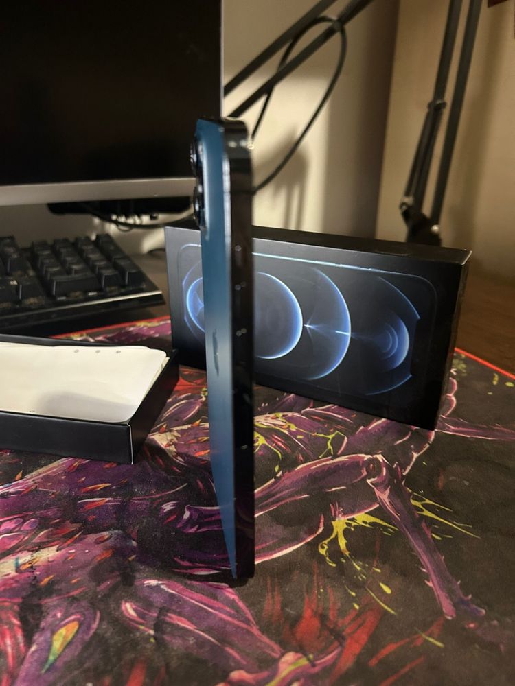 Iphone 12 pro max 256 de gb pacific blue