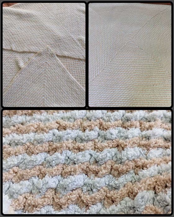 Продам пледы вязаный и плетеные