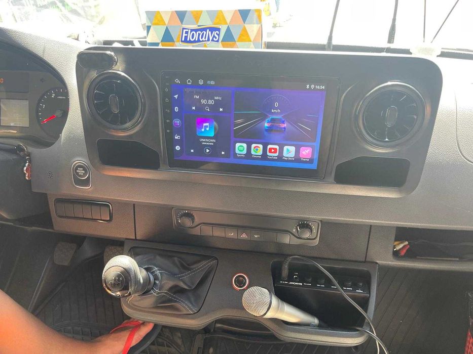 Navigație Android dedicată Mercedes Sprinter 3 2019-2025