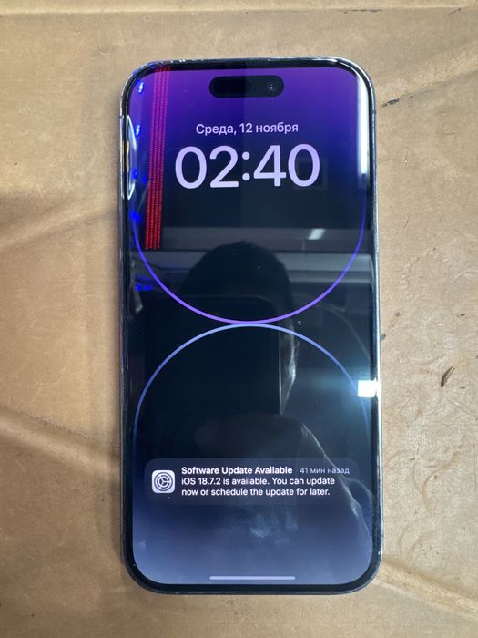 Iphone 14 pro 256гб 81%аккум фиолетовый