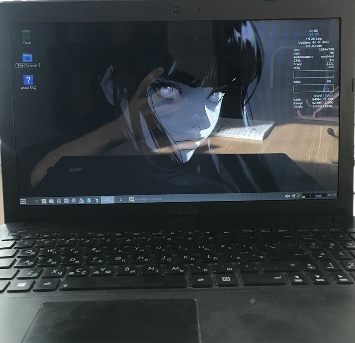 Asus noutbook model: x550c