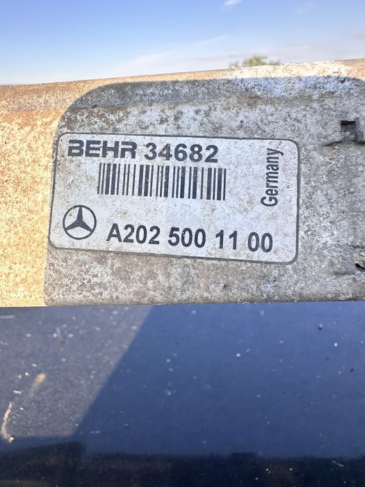 Интеркулер Mercedes C-Class W202 2.2 CDI 125 к.с. (OM611)