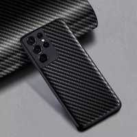 Husa Silicon Textura Carbon Samsung S20 S21 Fe Plus Ultra Slim 0.2mm