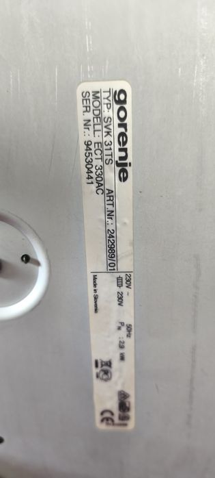 Стъклокерамичен  плот  Gorenje SVK 31TS