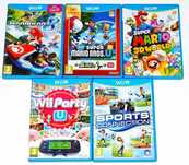 Wii U Mario 3D World, New Super Mario Bros  Mario Kart 8